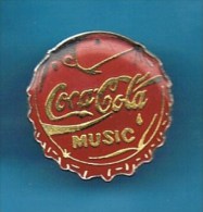 PIN´S //  . CAPSULE COCA COLA MUSIC - Coca-Cola