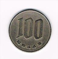 JAPAN  100 YEN 1969 ( 44 ) - Giappone