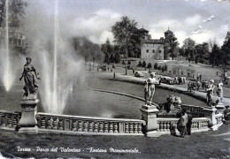 Torino. Parco Del Valentino. Fontana Monumentale - Parken & Tuinen