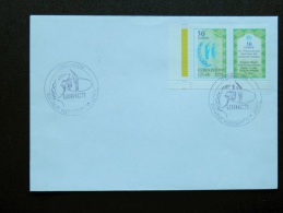 FDC Cover From Uzbekistan 50 Years Of UNO Refugees Commitee - Uzbekistan