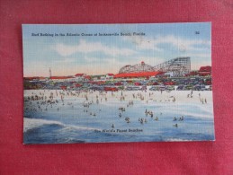 - Florida> Jacksonville Beach Surf Bathing  Coaster  Ride      Ref 1534 - Jacksonville