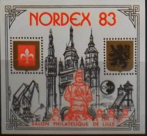 FEUILLET SOUVENIR CNEP - 1983 - NORDEX 1983 N° 4 - NEUF** Y&T : 8€ - SUPERBE ! - CNEP