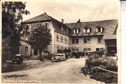 7863 ZELL - GRESGEN, Gasthaus "Zum Löwen", Landpoststempel, 193..., Automobile, Teils Runde Ecken - Lörrach