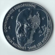 ** 100 FRANCS 1992 MONNET ARGENT SUP ** - Gedenkmünzen
