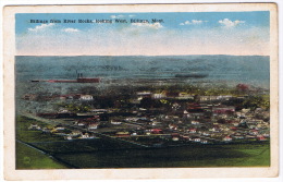 BILLINGS FROM RIVER ROCKS LOOKING WEST  MONTANA - Billings