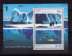 AUSTRALIA Antarctic Co-operation , Joint Issue With USSR - Antarctic Expeditions