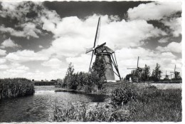 Pays Bas. Kinderdijk. Moulins - Kinderdijk