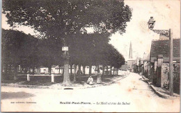 37 NEUILLE PONT PIERRE - Le Mail Et Rue Du Sabot - Neuillé-Pont-Pierre