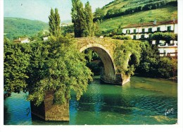 BIDARRAY - Le Pont Du Diable - Yvon 1046 - Circulé 1971 - Tamponné "St-Jean-Pied-de-Port...."' - Bidarray