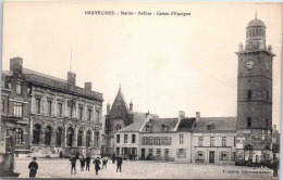 59 GRAVELINES - Mairie, Beffroi, Caisse D'épargne - Gravelines