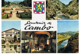 CAMBO - Multivues - Cap 1699 - Circulé 1964 - Tamponné "Cambo..." -  Tbe - Cambo-les-Bains