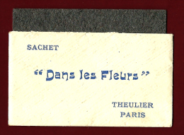 PORTUGAL - LISBOA - BARBEARIA MODELAR - SACHET DANS LES FLEURS - 1940 OLD PERFUME CARD - Oud (tot 1960)