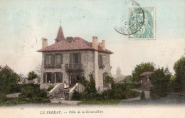 LE PERRAY-EN-YVELINES VILLA DE LA GRENOUILLERE ANIMEE CARTE COLORISEE - Le Perray En Yvelines