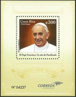 COSTA RICA Bloc Pape François - 2014 - Papi