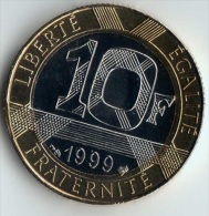 ** 10 FRANCS GENIE DE LA BASTILLE 1999  BU  ** - 10 Francs