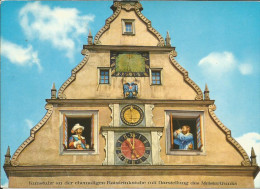 Rothenburg O.d. Tauber - Kunstuhr Am Marktplatz - Ratstrinkstube - Horloge, Cadran Solaire, Pignon Décoré - Rottenburg