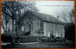 Cpa CADILLAC SUR GIRONDE 33 Chalet Du Parc - Cadillac