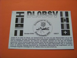 Germany    QSL   Karte  DL0BSV   Radio     05.10.03   ( 14 ) - Radio