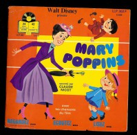 MARY POPPINS Raconté Par CLAUDE NICOT Avec Les Chansons Du Film Walt DISNEY - Children