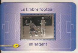 FOOTBALL FRANCE 2010/ Coupe Monde  / Timbre ARGENT Auto-adhésif N° 430** Sous Blister (cote 2012 = 14 Euros) - 2010 – South Africa