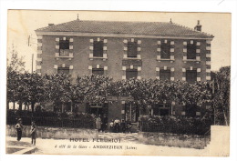 CPA (42) ANDREZIEUX : Hotel Fleuriot à Côté De La Gare - Andrézieux-Bouthéon