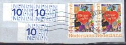 Mooie Frankering Met Oa 2x 80 Jaar NVPH - Used Stamps