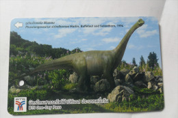 Dinosaur Ticket Sky Train Phuwiangosaurus - Chemin De Fer