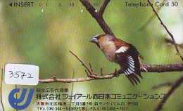 Telecarte Japon OISEAU (3572) SINGING BIRD Japan Phonecard * Vogel TELEFONKARTE - Passereaux