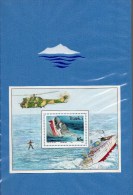 Von Felinau Tragik-Roman TITANIC &Südafrika 318+Block 12 ** 29€ Ozeanriese / Schiffswrack Ship Sheet Bf South Africa RSA - Autores Alemanes