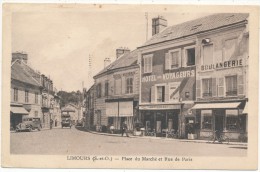 LIMOURS - Place Du Marché Et Rue De Paris - Limours