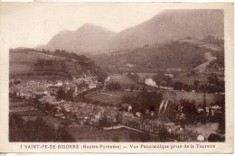 65. Saint Pe De Bigorre. Vue Panoramique Prise De La Tourette. Coin Bas Droit Abimé - Saint Pe De Bigorre