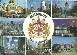 AUSTRALIA   MELBOURNE  The City And Its Coat Of Arms    Bird Theme Nice Stamp - Melbourne