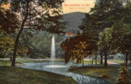 Germany - Postcard Circulated In 1912 - Bad Lauterberg Im Harz - Partie Im Kurpark  - 2/scans - Bad Lauterberg