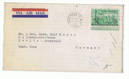 LETTRE DEPART NEW YORK  Pour  BERLIN  (ALLEMAGNE ) 1959 - 2c. 1941-1960 Lettres