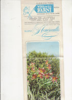 C1499 - Catalogo LISTINO ILLUSTRATO 1966 FLORICOLTURA VITTORIO BARNI-PISTOIA/FIORI HEMEROCALLIS - Garten