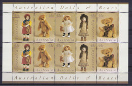 AUSTRALIA Puppets, Teddy Bear - Marionetten