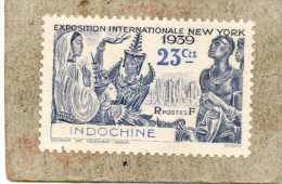 INDOCHINE:  Exposition Internationale De New-York De 1939 - - Ongebruikt
