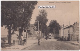 Cpa 88 Environs D'épinal Pont De Golbey (circulé En 1914) - Golbey