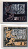 B - 1922 Russia - 50° Ann. Della Repubblica (nuovi Linguellati) - Unused Stamps