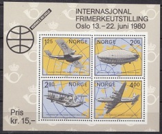 Norway 1980 Norwex M/s ** Mnh (17568) - Hojas Bloque