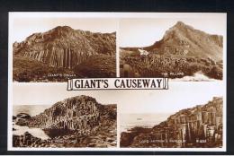 RB 993 - Real Photo Multiview Postcard - Giant's Causeway - Antrim Ireland - Antrim