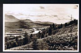 RB 993 - Real Photo Postcard - Great Glen From Pitlochry - Inverness-shire Scotland - Inverness-shire