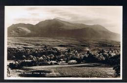 RB 993 - Real Photo Postcard - Nevis Range From Spean Bridge - Inverness-shire Scotland - Inverness-shire
