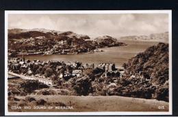 RB 993 - Real Photo Postcard - Oban & Sound Of Kerrera - Argyllshire Scotland - Argyllshire
