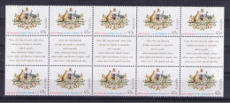 AUSTRALIA Civil Rights - Sheets, Plate Blocks &  Multiples