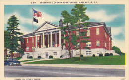 Greenville County Court House Greenville South Carolina - Greenville
