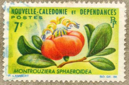 Nelle CALEDONIE  :Fleurs :  Montrouziera Sphaeroides - Famille Des Clusiacées - Used Stamps