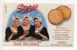 Buvard - Stereo - Toast Hollandais - Cake & Candy