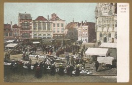 MIDDELBURG - Markt  - Voyagée 1904 - Middelburg