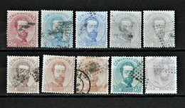 ESPAGNE - 1872  N° 117/118 - 120/123 - 124a*/126 (voir Scan) - Used Stamps